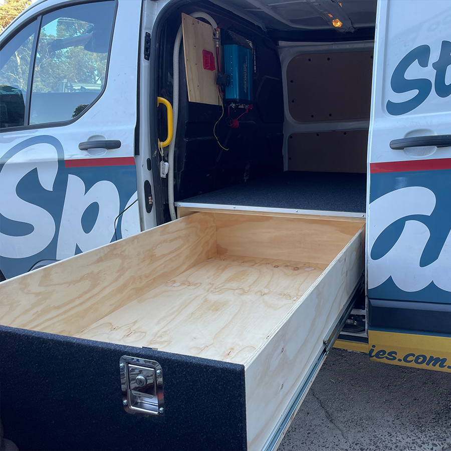 Side van drawers Melbourne