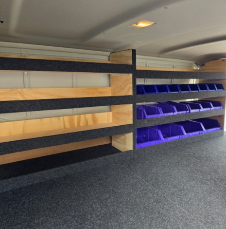 Why Custom Drawer Systems Are Essential for Van Storage